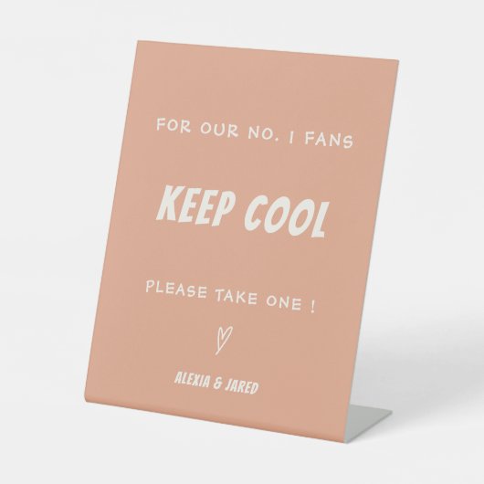 Signe Mariage Rétro Minimaliste Numéro Un (Recto)