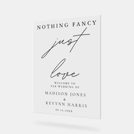 SIGNE Mariage Rien De Fancy Just Love (Angle)