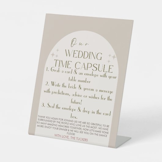 Signe mariage temps capsule (Recto)