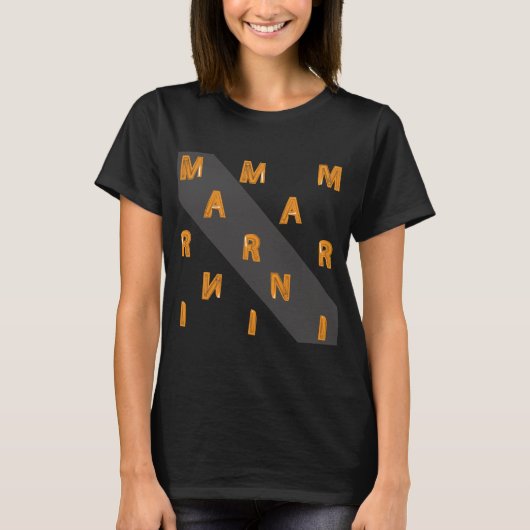 Signe Marni T-shirt (Devant)