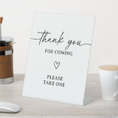 Signe moderne Baby shower de Merci Faveurs (In SItu)