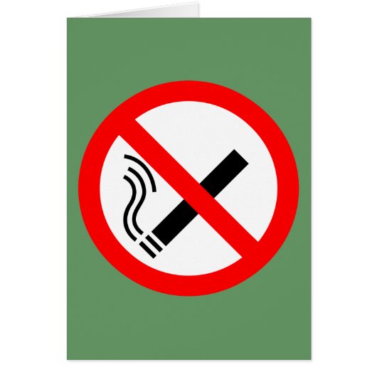 Signe NO Smoking - Signal UK (Devant)