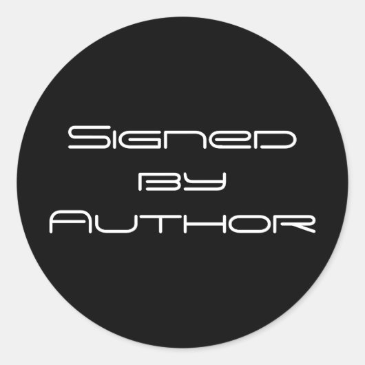 Signé par Stickers Auteur (Devant)
