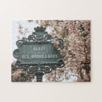 Signe Paris rue Photographie du puzzle