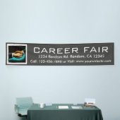 Signe personnalisable juste de bannière de (Salon professionnel)