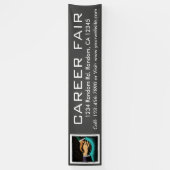 Signe personnalisable juste de bannière de (Vertical)