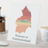 SIGNE PIÉTAIRE DE Northumberland Bienvenue (In SItu)