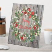 SIGNE PIÉTONNE DE CRÊTE DE Noël Rustique (In SItu)