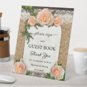 SIGNE PIÉTONNE Mariage rustique Rose (In SItu)