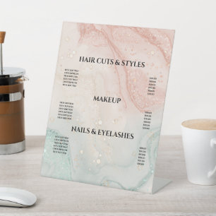 SIGNE POINTE DE Parties scintillant rose liquide