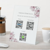 Signe professionnel Floral pour payer l'entreprise (In SItu)