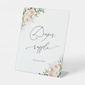 Signe Raffin de couches de roses roses blanches Et (Recto)