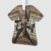 SIGNE Recherché Rustique Texas Star Western Double (devant)