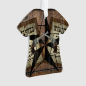 SIGNE Recherché Rustique Texas Star Western Double (devant)