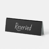 SIGNE RÉSERVÉ (Verso)