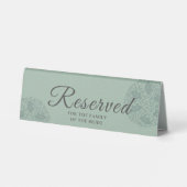 SIGNE RÉSERVÉ Motif de nuages Chinoiserie (Verso)