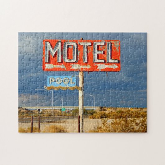 SIGNE RETRO MOTEL PUZZLE (Horizontal)