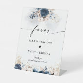 SIGNE Rose bleu et poussiéreux Marine (Recto)