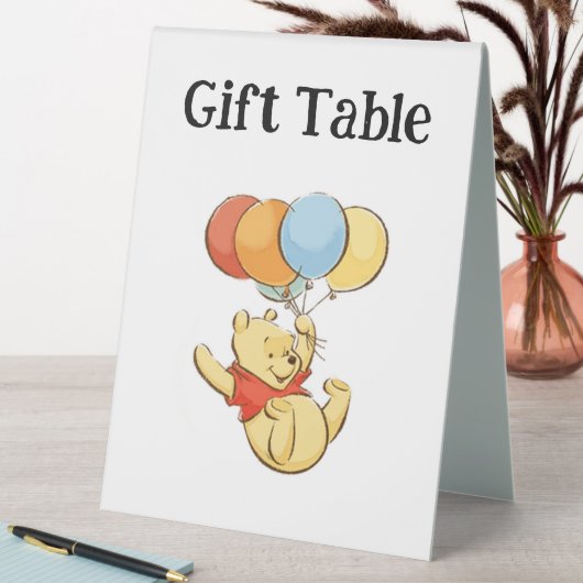 SIGNE "Table Cadeau" Simple Winnie L'Ooh (En SItu (Tableau))