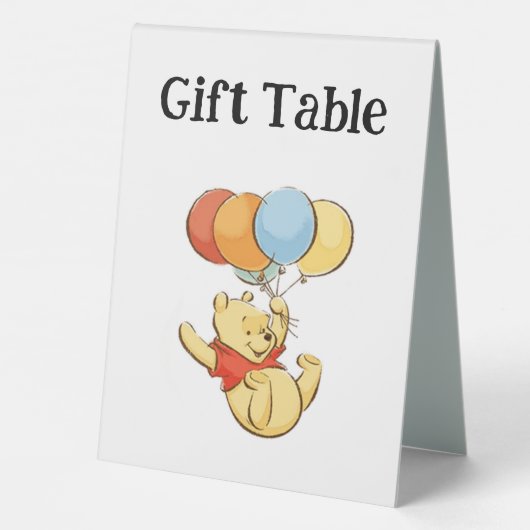 SIGNE "Table Cadeau" Simple Winnie L'Ooh (Verso)
