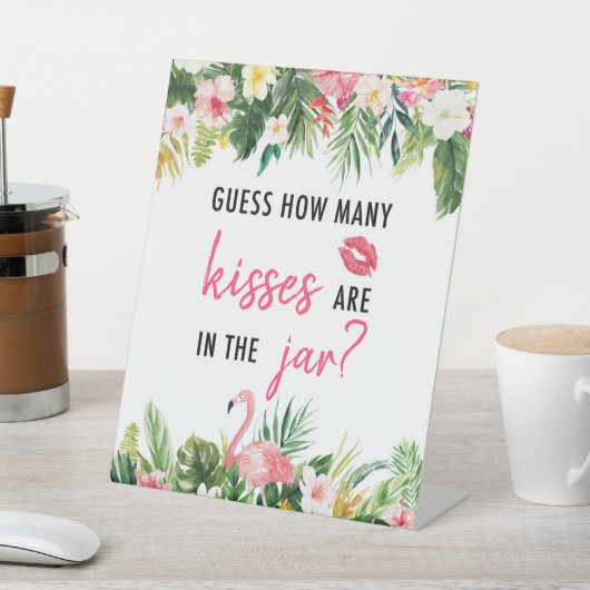 Signe Tropical Devis Combien De Baisers Jeu (In SItu)