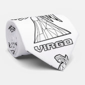SIGNE Virgo Zodiac Cravate (Roulé)