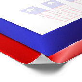 SIGNE VOYAGE RÉPUBLICAIN AFFICHE (Coin)