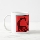 Signe Zodiac personnalisable Scorpio Mug (Gauche)