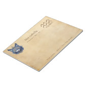 SIGNE Zodiaque Aquarius + Bloc-notes pour chat cél (Incliné)