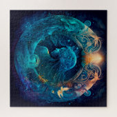 SIGNE Zodiaque Aquarius Jigsaw Puzzle (Horizontal)