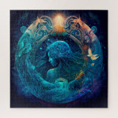 SIGNE Zodiaque Aquarius Jigsaw Puzzle (Vertical)