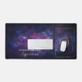 SIGNE Zodiaque Aquarius Nebula Galaxy Pad (Clavier et souris)