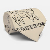 SIGNE Zodiaque Cravate : Taurus(Transparent) (Roulé)