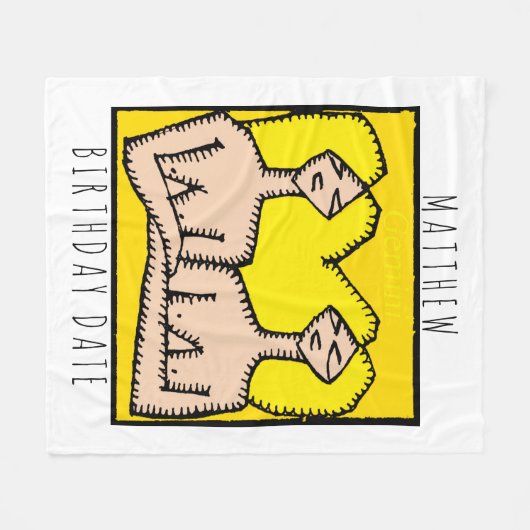 SIGNE Zodiaque Gemini Couverture d'anniversaire pe (Devant (Horizontal))