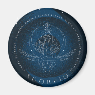 Signe zodiaque magnet