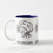 Signe zodiaque Mug : Cancer (Gauche)