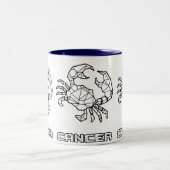 Signe zodiaque Mug : Cancer (Centre)