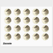 Signe zodiaque : stickers Taurus (Feuille)