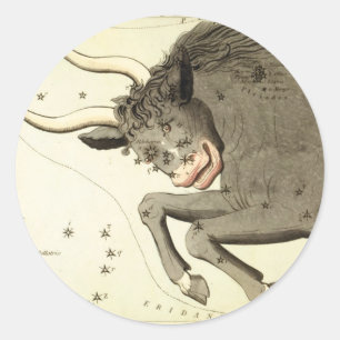 Signe zodiaque : stickers Taurus