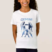SIGNE Zodiaque T-shirt Gemini Ringer (Devant)