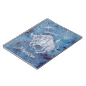 SIGNE Zodiaque Taurus Carnet Spiral (Côté gauche)