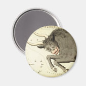 Signe zodiaque : Taurus magnet (Recto/Verso)