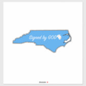 Signed by God Sticker (Vel)