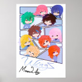 Signed Wingz Official Poster (Matte) (Voorkant)