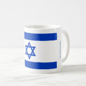 Signes bibliques "Soutenez Israël" Mug (Devant droit)