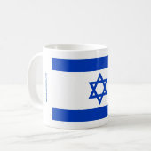 Signes bibliques "Soutenez Israël" Mug (Devant gauche)
