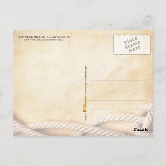 Signes conventionnels utilisés sur les cartes mili (Dos)