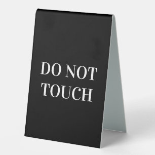 Signes de bureau de style Tente simples verticaux