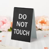 Signes de bureau de style Tente simples verticaux (In SItu (Mariage))