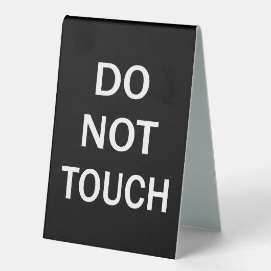 Signes de bureau de style Tente simples verticaux (Recto)